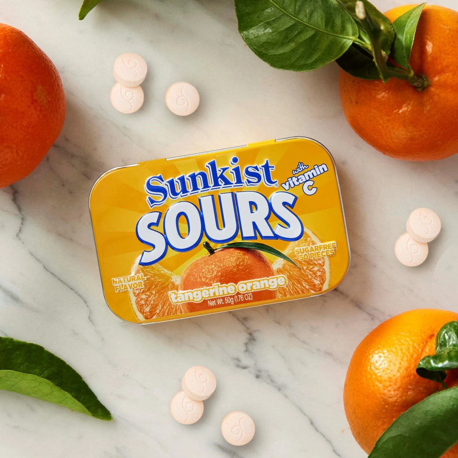 Big Sky Sour Orange Mints Tin, Sugar Free | 6ct, Box - Image 3