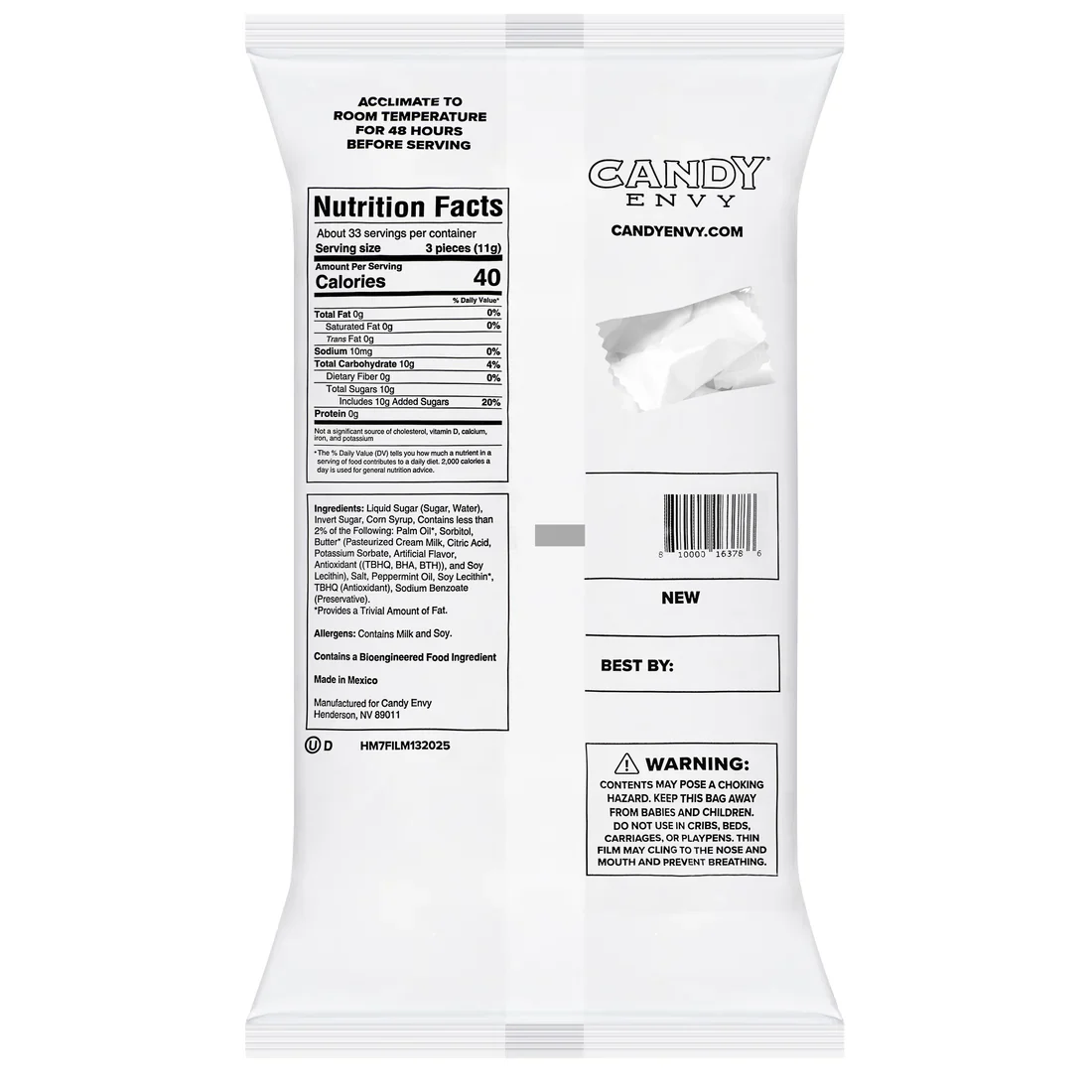 Candy Envy Buttermint White 13oz - Image 4