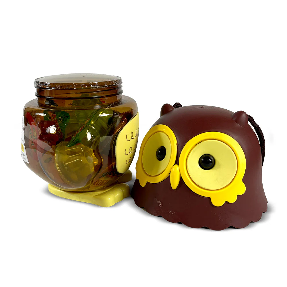 Josh Bosh Juicy Chew Fruit Jelly Cups Owl | 26oz, Jar - Image 3
