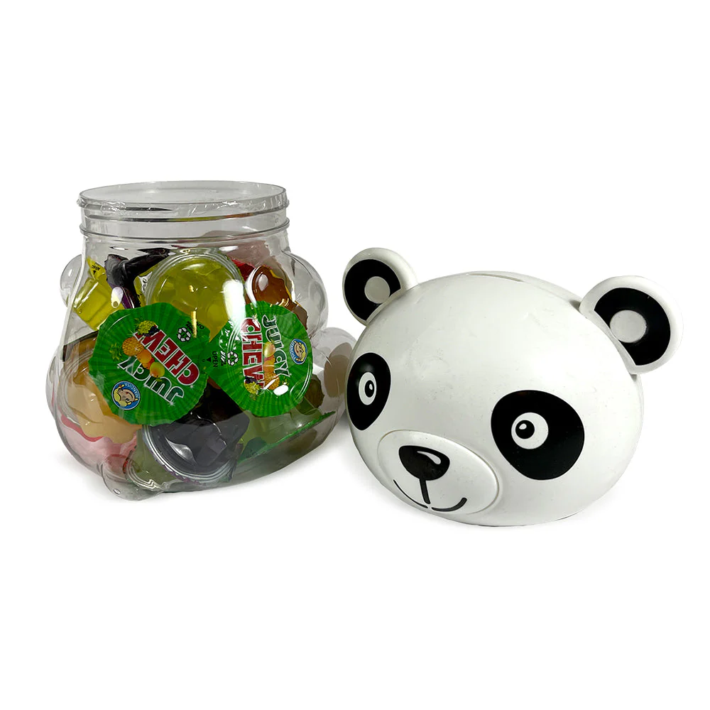 Josh Bosh Juicy Chew Fruit Jelly Cups Panda | 26oz, Jar - Image 3