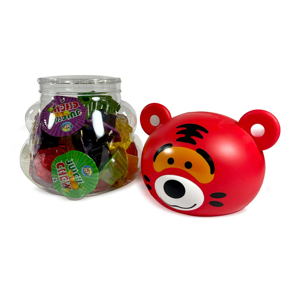 Josh Bosh Juicy Chew Fruit Jelly Cups Tiger | 26oz, Jar - Image 3